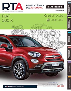 Livre: Fiat 500 X - diesel 1.6 JTD 120 (2014-2018) - Revista Técnica del Automovil (RTA 283)