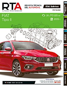 Livre: Fiat Tipo II - diesel 1.6 JTD 120 cv (desde 2015) - Revista Técnica del Automovil (RTA 293)