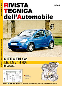Citroën C2 - Benzina 1.1 i e 1.4i / Diesel 1.4 HDi (da 09/2003) | Rivista Tecnica dell'Automobile (RTA 171)