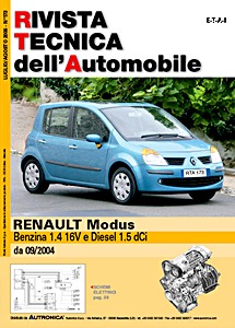 Renault Modus - Benzina 1.4 16V / Diesel 1.5 dCi (da 09/2004) | Rivista Tecnica dell'Automobile (RTA 173)