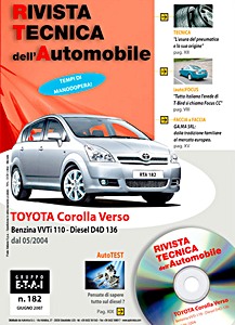 Toyota Corolla Verso - VVTi 110 / D4D 136 (05/04->)