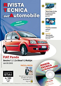 Fiat Panda II - Benzina 1.1 e 1.2 / Diesel 1.3 Multijet (dal 09/2003) | Rivista Tecnica dell'Automobile (RTA 185) | ETAI-Autronica