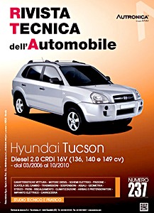 Hyundai Tucson I - Diesel 2.0 CRDi 16V - 136, 140 e 149 cv (03/2006-10/2010) | Rivista Tecnica dell'Automobile (RTA 237)