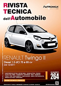 Renault Twingo II - Diesel 1.5 dCi - 75 e 85 cv (dal 12/2011) | Rivista Tecnica dell'Automobile (RTA 264) | ETAI-Autronica