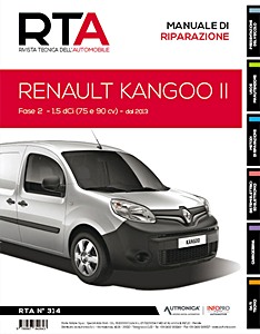 Renault Kangoo II - Fase 2 - Diesel 1.5 dCi - 75 e 90 cv (dal 2013) | Rivista Tecnica dell'Automobile (RTA 314)