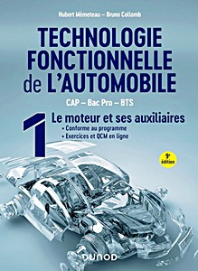 Livre : Technologie fonctionnelle de l'automobile - Tome 1