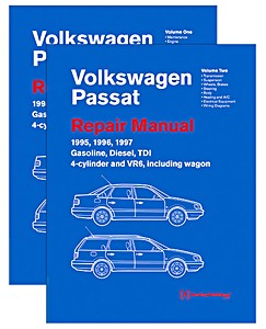 Książka: Volkswagen Passat - gasoline, Diesel, TDI (B4, 1995-1997) (USA) - Official Factory Repair Manual 