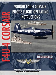 Livre: Vought F4U-4 Corsair Fighter - Pilot's Flight Operation Instructions