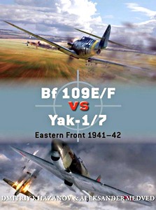 Książka: [DUE] BF 109E/F vs Yak-1/7 : Eastern Front 1941-42
