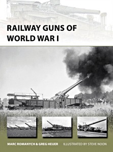 Livre : Railway Guns of World War I (Osprey)