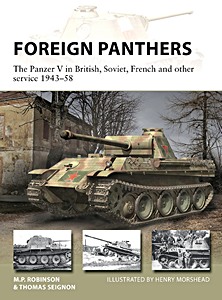Livre: Foreign Panthers - The Panzer V in British, Soviet, French and other service 1943-58