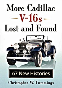 Buch: More Cadillac V-16s Lost and Found : 67 New Histories 