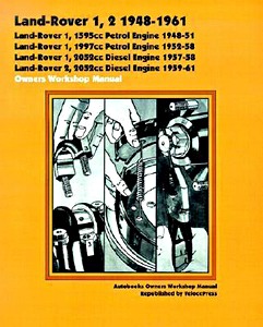 Buch: Land Rover 1, 2 - Petrol & Diesel (1948-1961) - Owners Workshop Manual