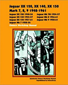 Book: [OWM] Jaguar XK120-140-150 / Mark 7-8-9 (1948-60)