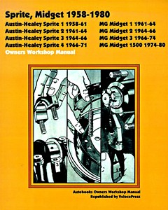 Book: Austin-Healey Sprite / MG Midget (1958-1980) - Owners Workshop Manual