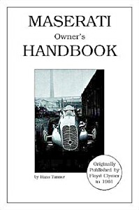 Book: Maserati Owner's Handbook 