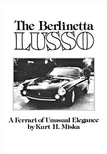 Livre: The Berlinetta Lusso - A Ferrari of Unusual Elegance