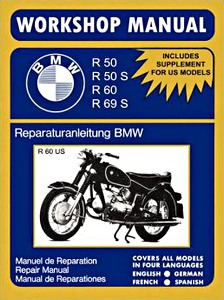 Livre: BMW R50, R50S, R60, R69S WSM