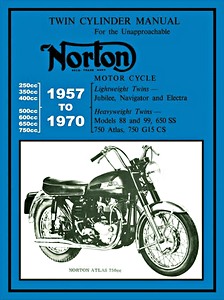 Buch: Norton Twin Cylinder Manual (1957-1970) - Lightweight Twins & Heavyweight Twins - Clymer Manual Reprint