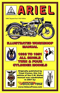 Ariel Motorcycles Workshop Manual 1933-1951