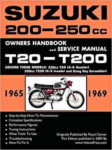 Livre: Suzuki T20 & T200 1965-1969 Factory WSM