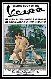 Livre: 2nd Book of the Vespa - 125 & 150cc (1955-63)