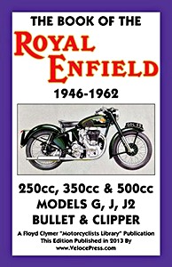 Book: The Book of the Royal Enfield (1946-1962) - Clymer Manual Reprint