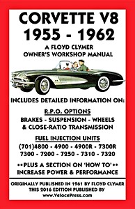 Boek: Corvette V8 (1955-1962) - Clymer Owner's Workshop Manual