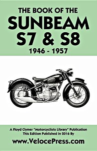 Book: The Book of the Sunbeam S7 & S8 (1946-1957) - Clymer Manual Reprint