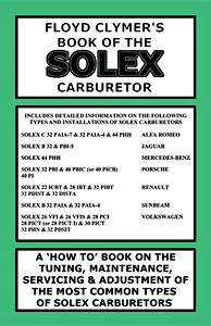Livre : Floyd Clymer's Book of the Solex Carburetor