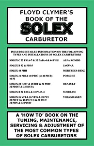 Book: Floyd Clymer's Book of the Solex Carburetor