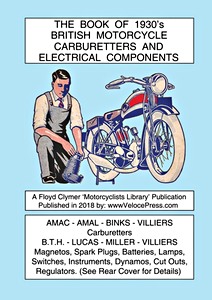 Boek: The Book of 1930's British Motorcycle Carburetters and Electrical Components 