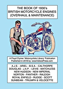 Książka: The Book of 1930's British Motorcycle Engines (Overhaul & Maintenance) 