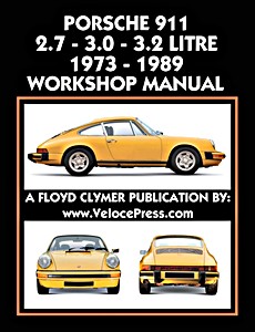 Livre: Porsche 911 - 2.7, 3.0 and 3.2 Litre (1973-1989) - Clymer Owner's Workshop Manual