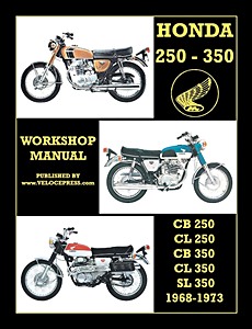 Honda 250-350cc (1968-1973) - CB250, CL250, CB350, CL350 & SL350 - Factory Workshop Manual
