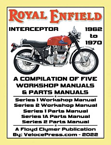 Boek: Royal Enfield 750cc Interceptor (1962-1970) - Workshop Manuals & Parts Manuals Compilation 