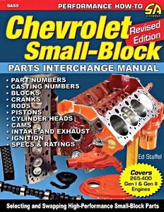 Livre: Chevrolet Small Blocks Parts Interchange Manual (Revised) 