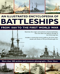 Livre : Illustr Encycl of Battleships - From 1860 to WW I
