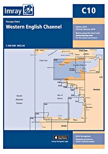 Carta marina: Imray Chart C10: Western English Channel