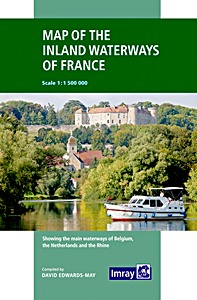 Navigation chart: Map of the Inland Waterways of France 