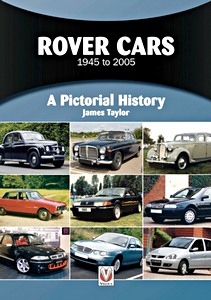 Buch: Rover Cars 1945 to 2005 - A Pictorial History 