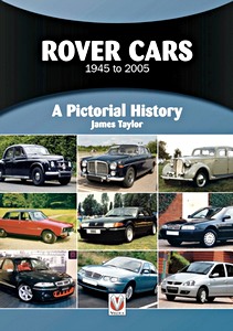 Boek: Rover Cars 1945 to 2005 - A Pictorial History 