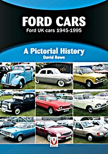 Książka: Ford Cars - Ford UK cars 1945-1995 - A Pictorial History 