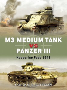 Livre: M3 Medium Tank vs Panzer III - Kasserine Pass 1943 (Osprey)