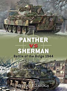 Livre: Panther vs Sherman - Battle of the Bulge 1944 (Osprey)