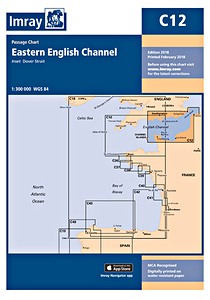 Vaarkaart: Imray Chart C12: Eastern English Channel