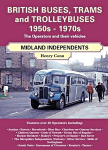 Livre : British Buses 1950s-1970s - Midland Independents