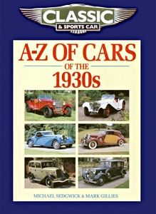 Książka: A-Z of Cars of the 1930s