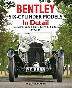 Boek: Bentley Six-Cylinder Models In Detail 