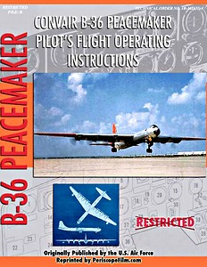 Książka: Convair B-36 Peacemaker - Pilot's Flight Op Instr